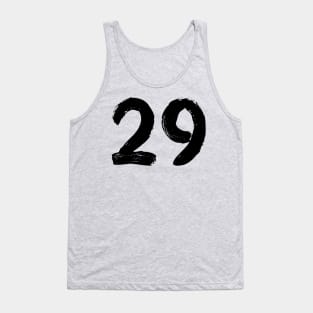 Number 29 Tank Top